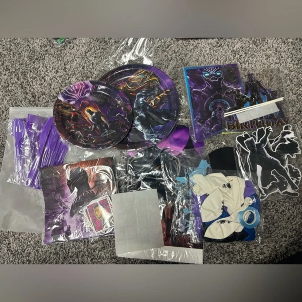 Black Panther Party Supplies Set